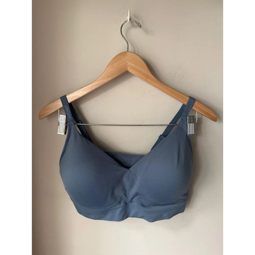 Jockey Seamfree Wireless Bralette Blue XL